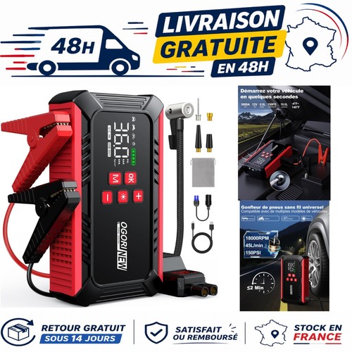 Booster batterie voiture 9000a - booster,