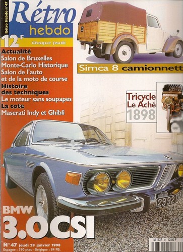 Retro hebdo bmw - hebdo,