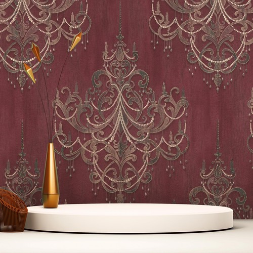 Papier peint baroque alessia - peint,
