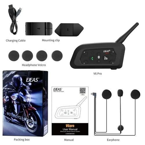Intercom moto oreillette - moto,