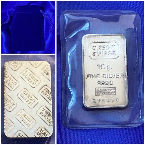 Lingot argent pur - pur, credit