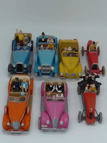 Lot voitures moulinsart - de, 7