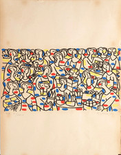 LITHO SIGNÉE ESTAQUE  E.A