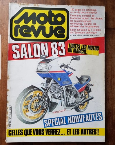 Magazine moto revue - salon, 1983