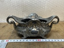 ANCIENNE JARDINIÈRE CENTRE DE TABLE EN RÉGULE DÉCOR  XIXe SIECLE Réf N.1