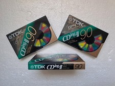 3 Cassette Audio Vierge TDK