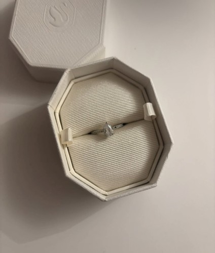 Bague argenté avec des - bague,