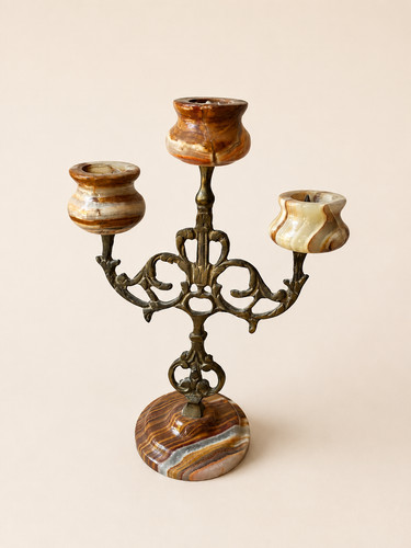 Bougeoir chandelier feux - 3,
