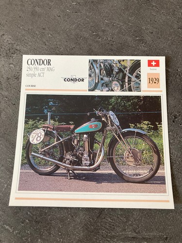 Carte fiche moto - carte,