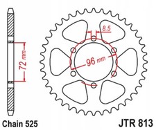 PIGNON ARRIÈRE JT SUZUKI TS