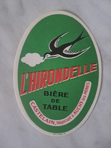 Old label table beer - label,
