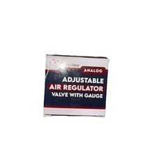 Le Lematec Diaphragm Type Air Compressor Pressure Regulator With Gauge 1'4" NPT