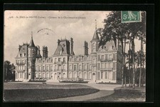 Old postcard Saint-Jean-De-Braye, Chateau de la Charbonniere 1908 