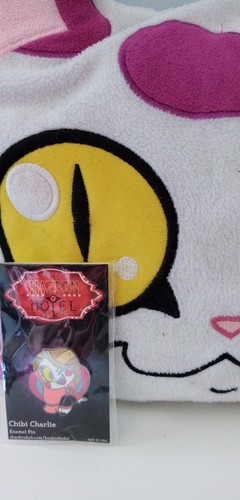 Rare pin official hazbin - official,