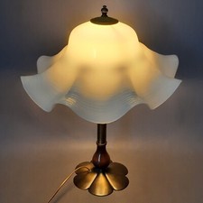 Lampe de Table Fleur Verre
