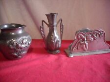 lot objet etain style art