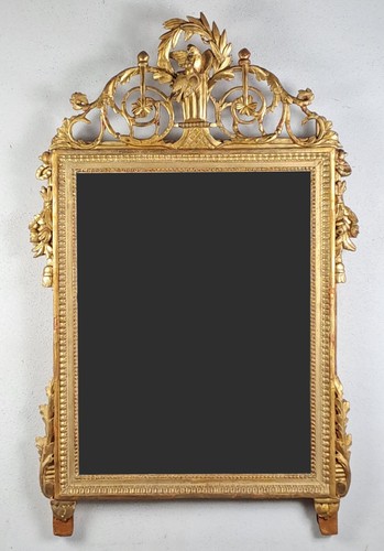 Miroir louis xvi bois - miroir,