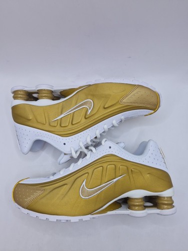 Nike shox metallic gold - shox, r4,