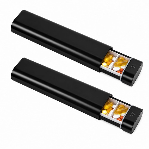 2pcs pilulier semainier pour - 2pcs, semainier,