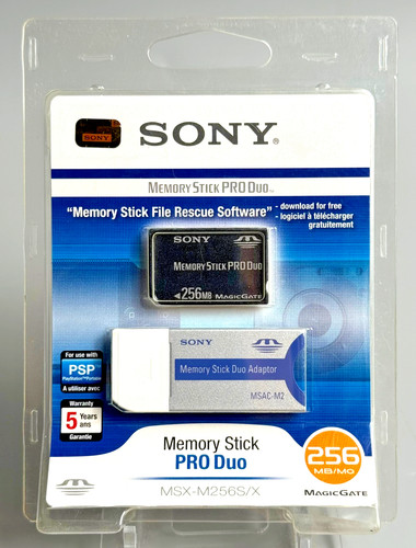 Carte mémoire sony - carte, memory