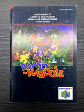 Notice seule banjo - notice, banjo-kazooie