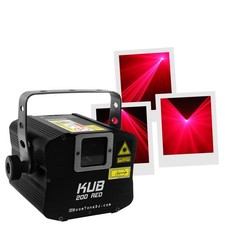 BoomTone DJ KUB 200 RED Laser