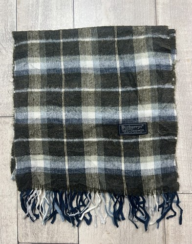 écharpe burberry vert - burberry,