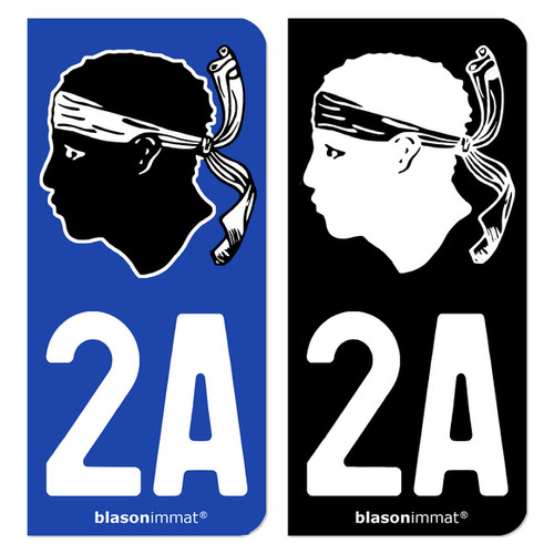 Autocollant plaque