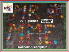 Lot COMPLET Mc Do Happy Meal 90 Figurines  Mr Mme  Collection  Monsieur Madame