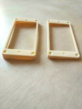 2 Contours de micros Humbucker pour Gibson LP ou autres couleur Cream
