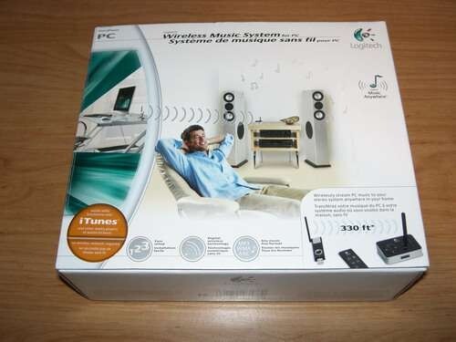 Logitech wireless music system - music,