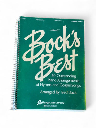 Bock best volume - bock's, piano