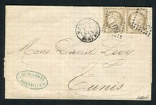 Rare lettre de Marseille
