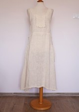 Robe midi Ewa i Walla Design Ecru Natural 100 % lin taille S