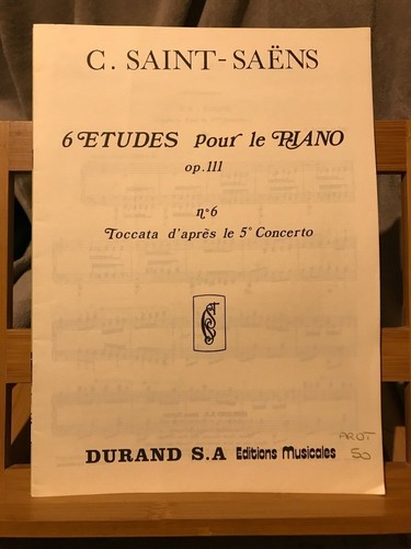 Saint saëns toccata - saint-saëns, d'après