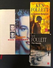 Ken Follett 3 Books Lot  in French, 3 livres en Français Free Shipping