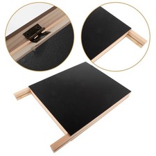  Tableau noir pliable Double face, tableau à messages, tableau noir de bureau,
