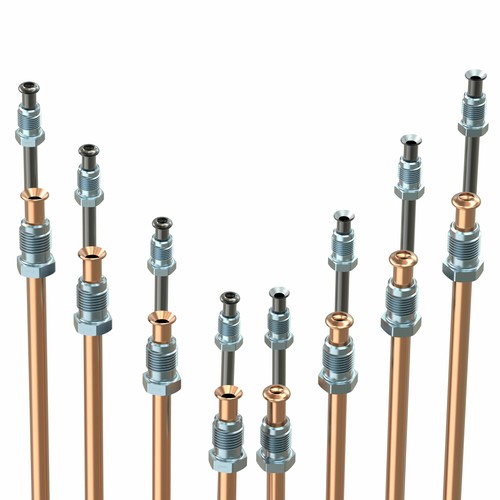 Conduite frein acier - de,