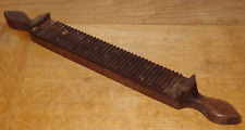 Antique Wood and Metal Pill Box Workshop Preparation Pill Box