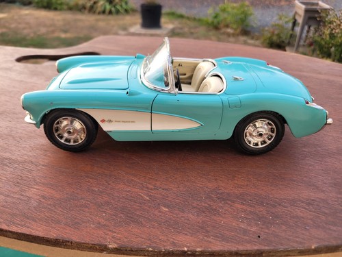 Chevrolet corvette 1957 bleu - 1957,