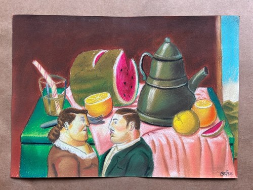 Fernando botero dessin - dessin, sur