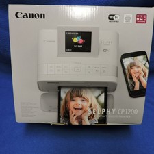 CANON Selphy CP1200 Compact Photo Printer Wi-Fi AirPrint NEW Open Box