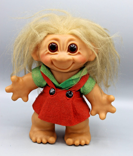 Ancienne poupee jouet trolls - poupee,