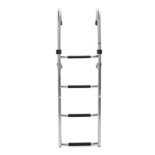 4 Steps Pontoon Boat Ladder With Hand Railing 316 Stainless Steel Anti Slip