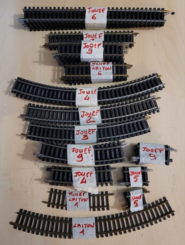 Jouef lot rails - lot, droit