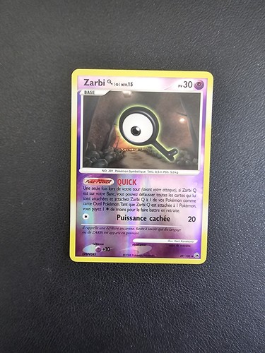 Carte pokemon zarbi - carte, 49/100