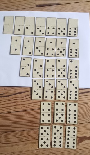 Ancien jeu dominos de - de",