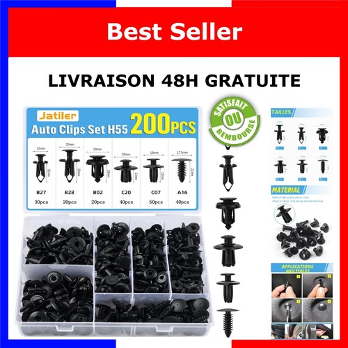 Jatiler clips voiture 200 - clips,