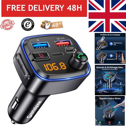 émetteur bluetooth voiture - Émetteur, fm
