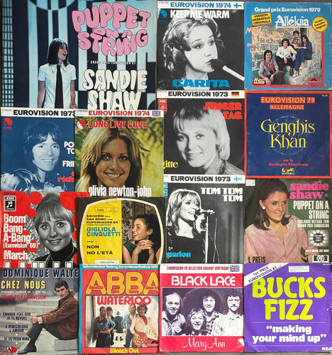 Eurovision lot disques - de,